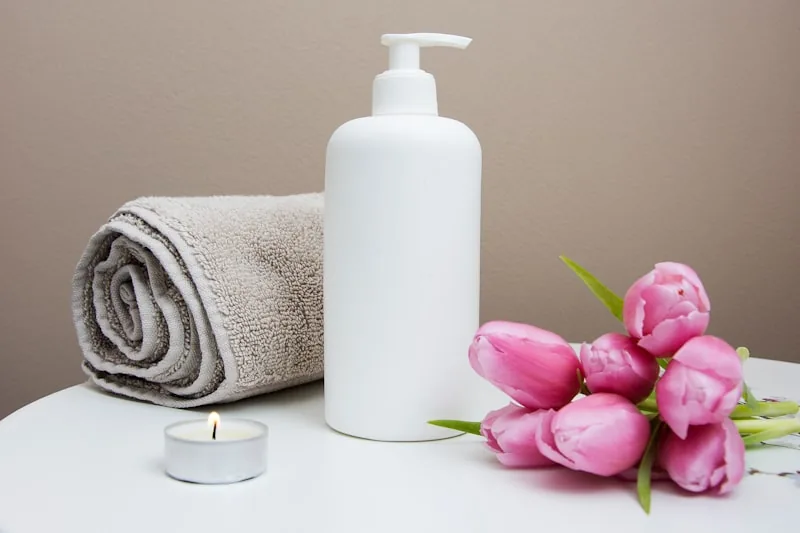 Modern home wellness setup with infrared therapy mat and relaxation accessories