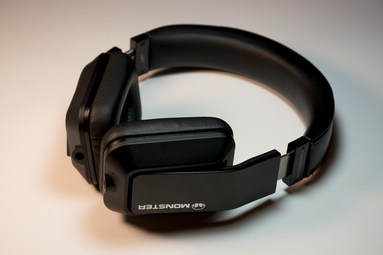 Over ear headphones