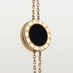CERRET Sérénité 24K gold-plated double chain safety bracelet