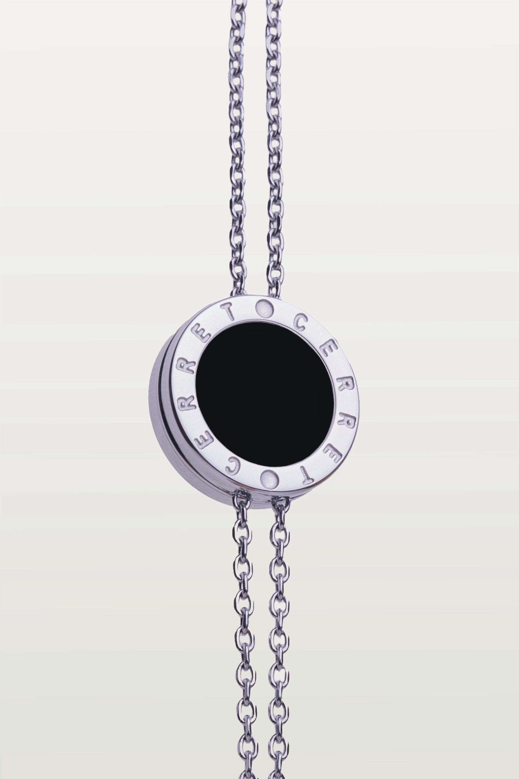 CERRET Clarté silver-plated double chain safety bracelet