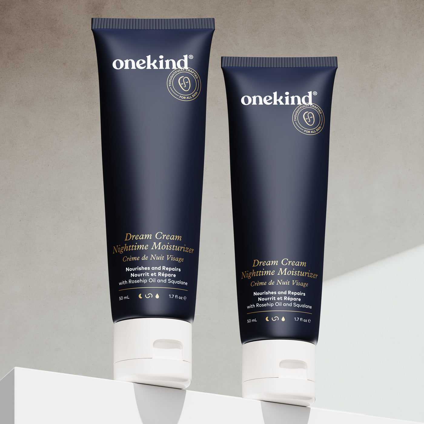 Onekind Double Up Dream Cream Duo, two full-size tubes