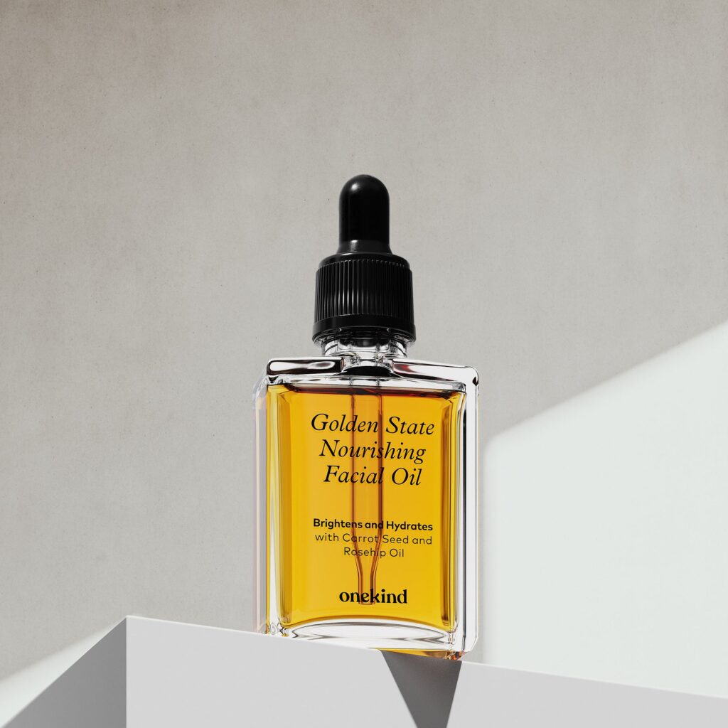 Onekind Golden State Nourishing Facial Oil face oil for dry skin