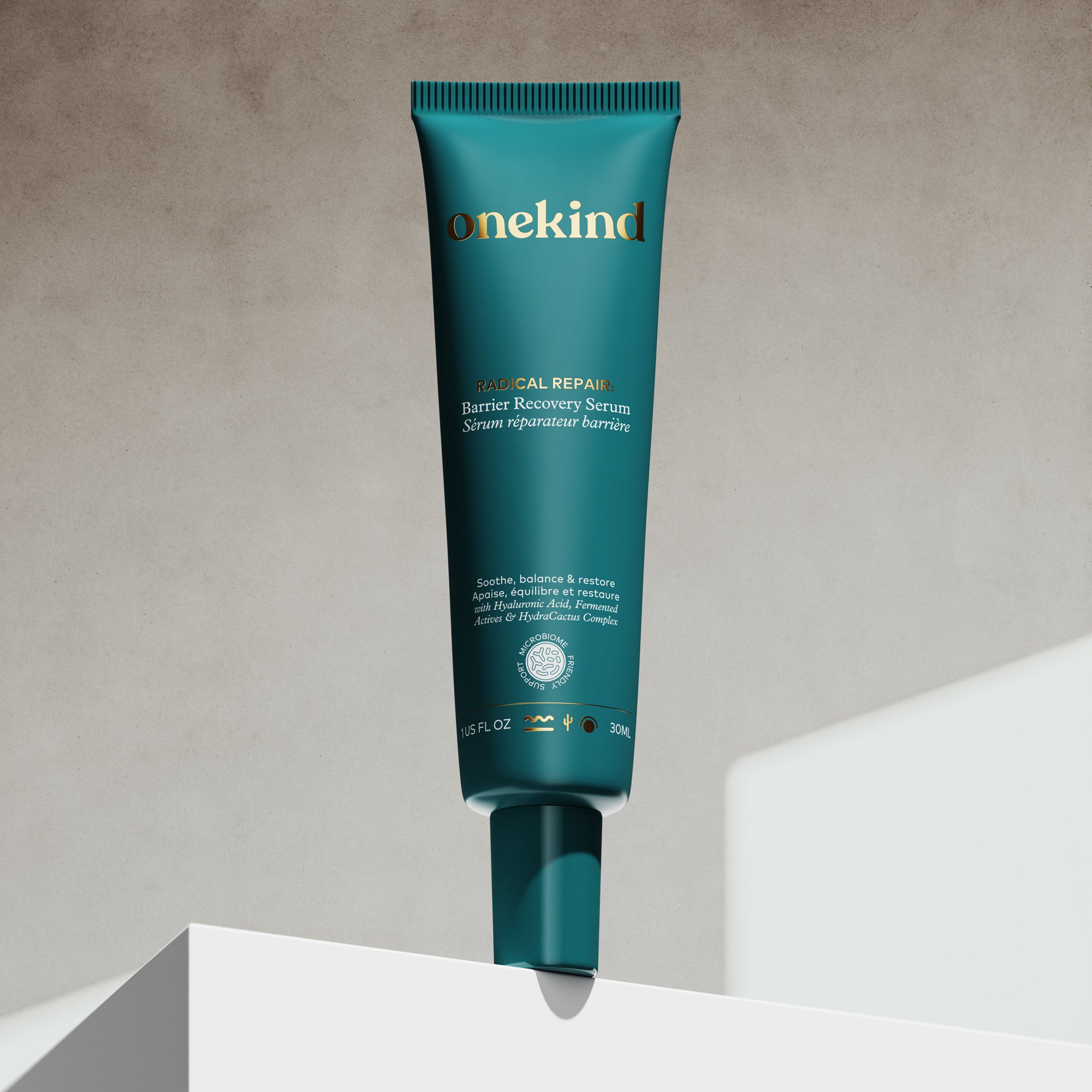 Onekind Radical Repair Barrier Recovery Serum bottle