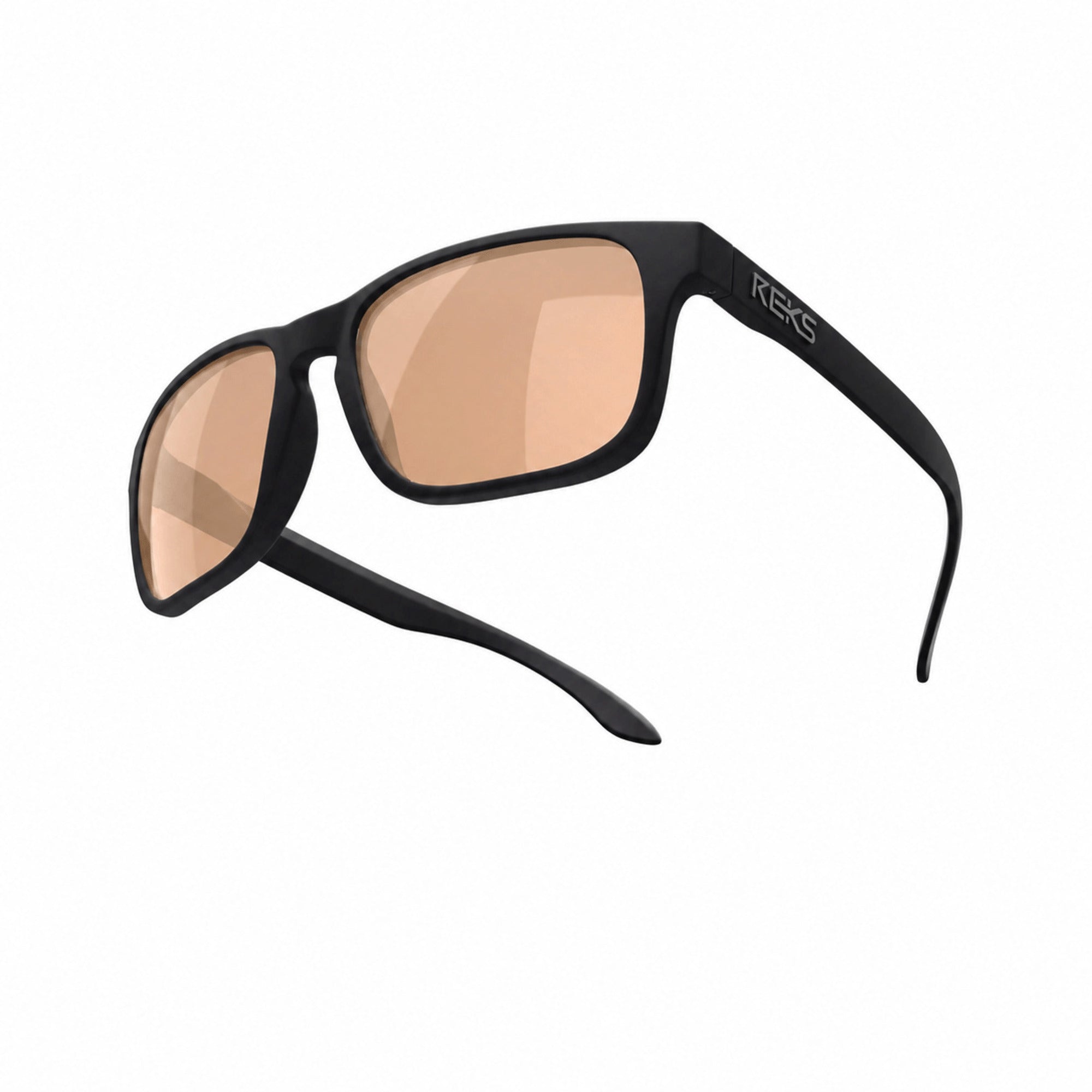 REKS Sport Kontrast Pickleball sunglasses with high-contrast brown lenses