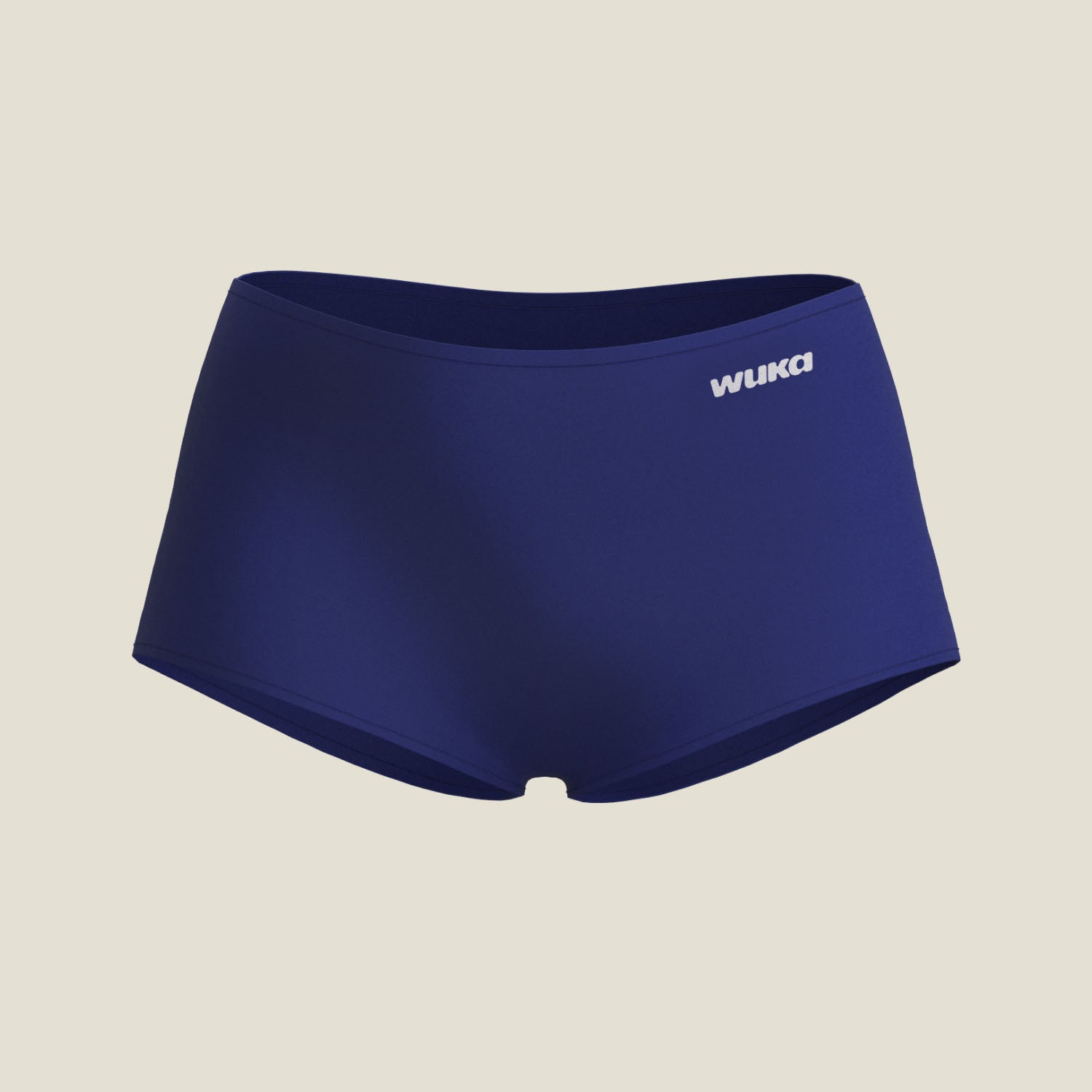 WUKA Teen Stretch Boxer Short period pants in navy, heavy flow