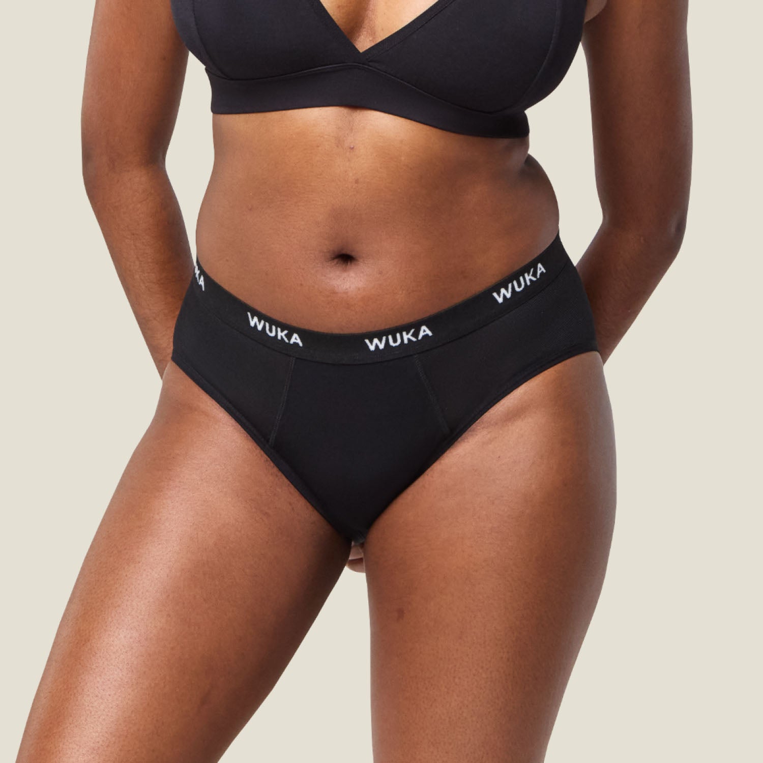 WUKA Ultimate Midi Brief super heavy flow period pants in TENCEL Modal